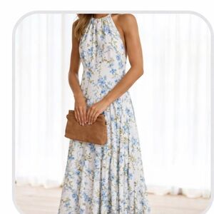 NWT White | Closet - Billy J Truely Maxi Dress